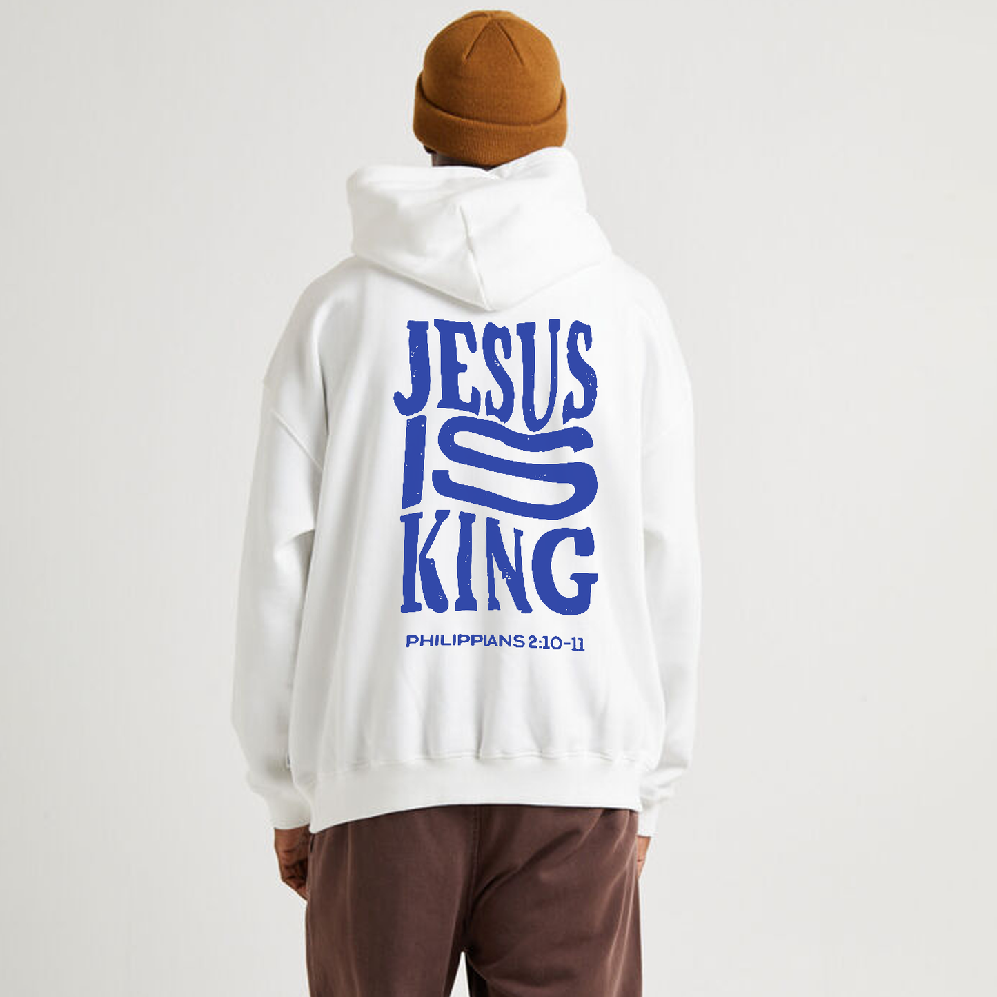 Jesus Is King Drawstring Hoodie