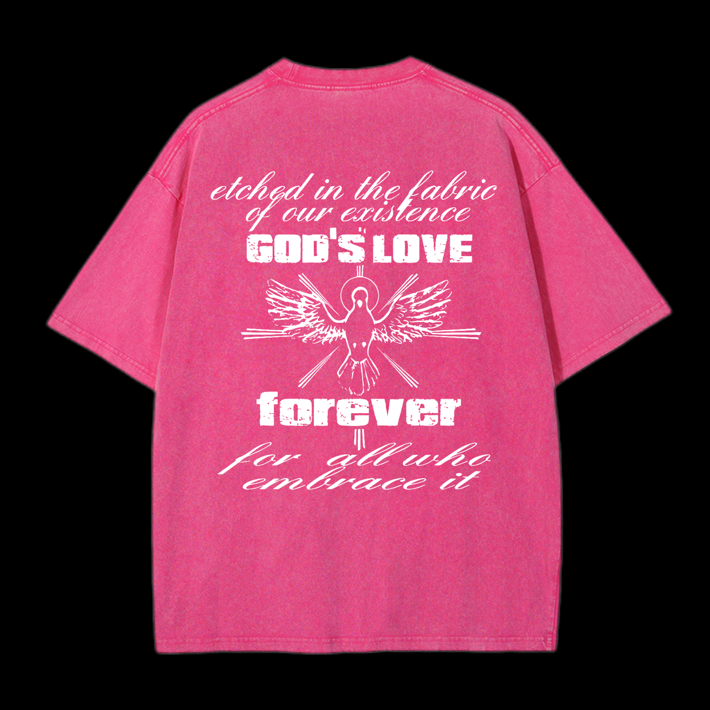 God's Love Forever Washed T-Shirt