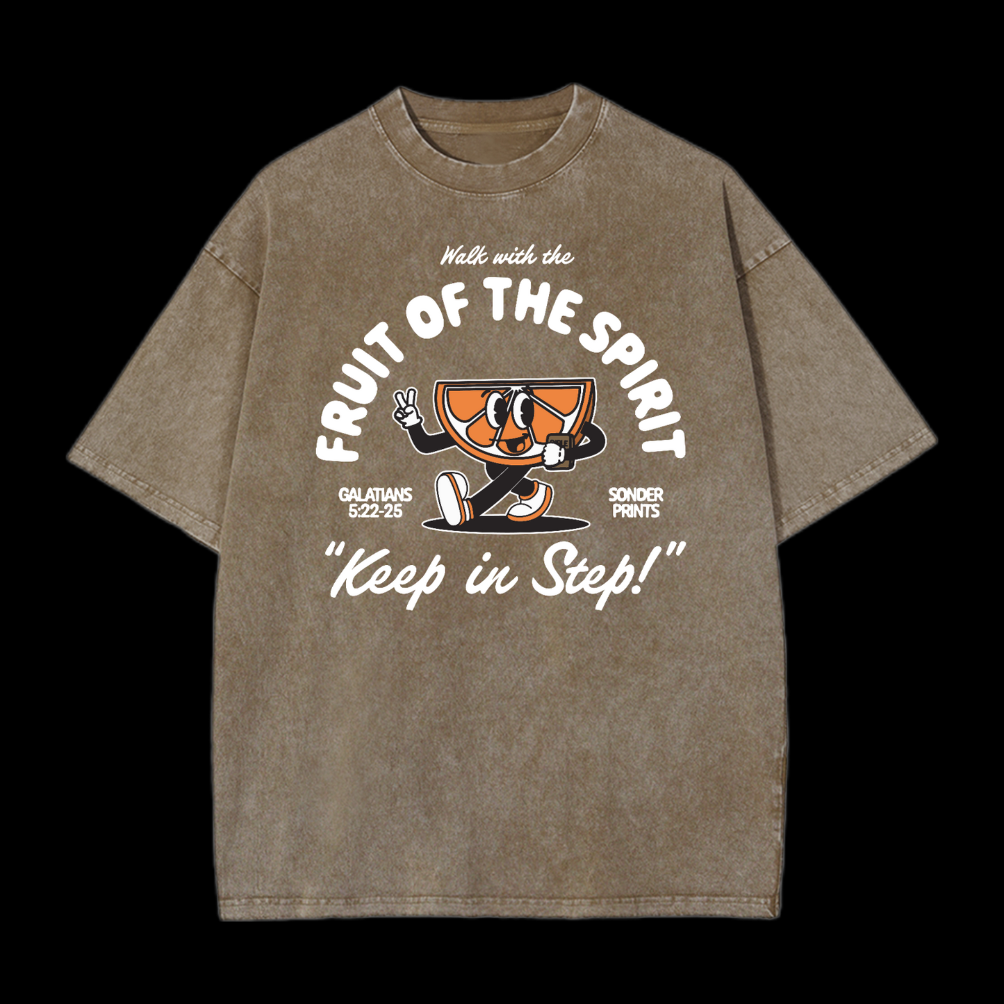 Keep In Step Washed T-Shirt