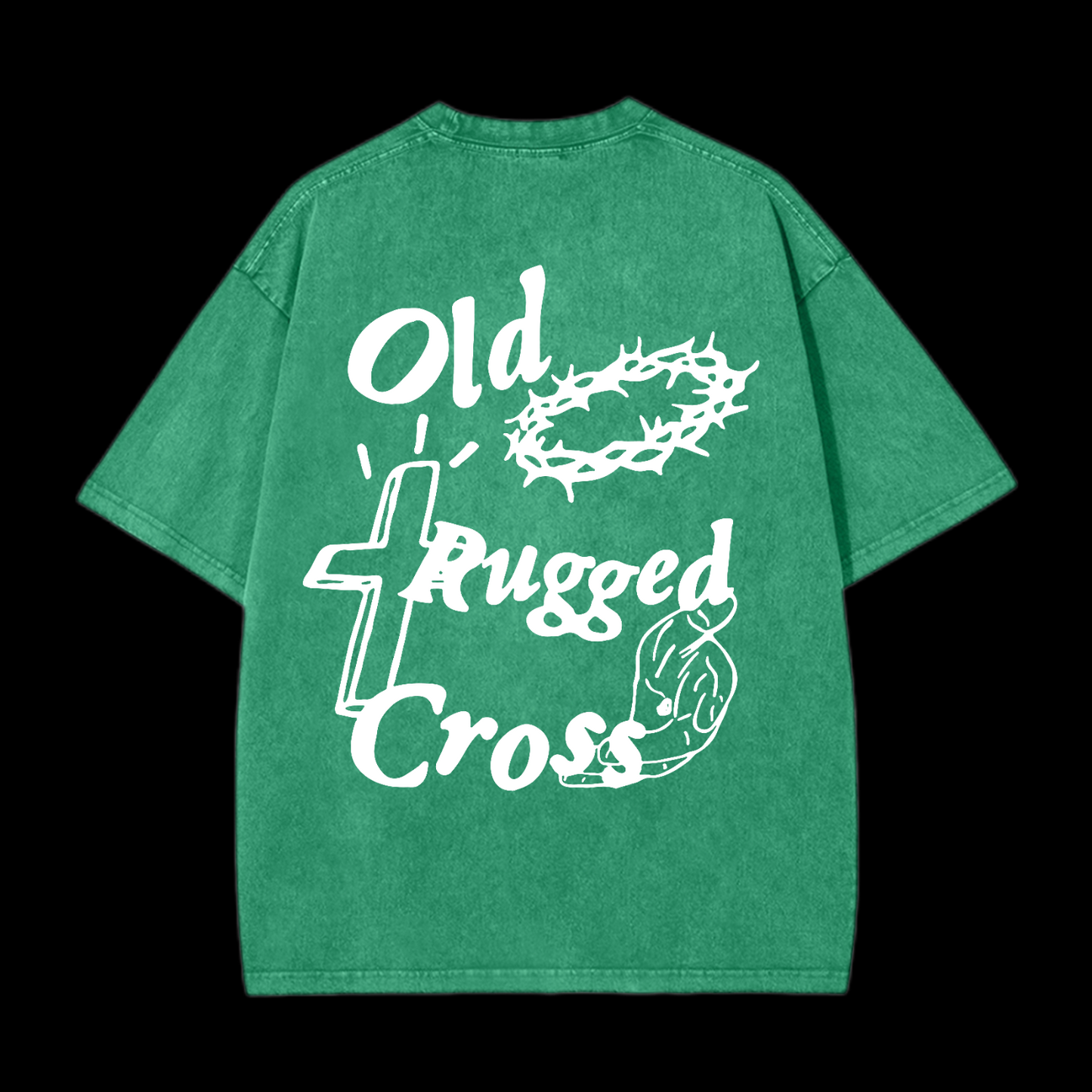 Old Rugged Cross Washed T-Shirt