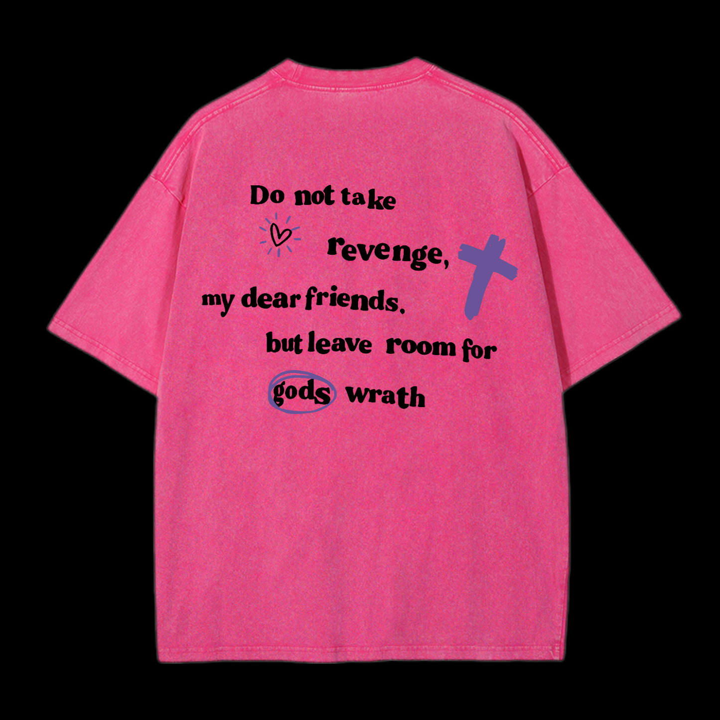 Romans 12:19 Washed T-Shirt