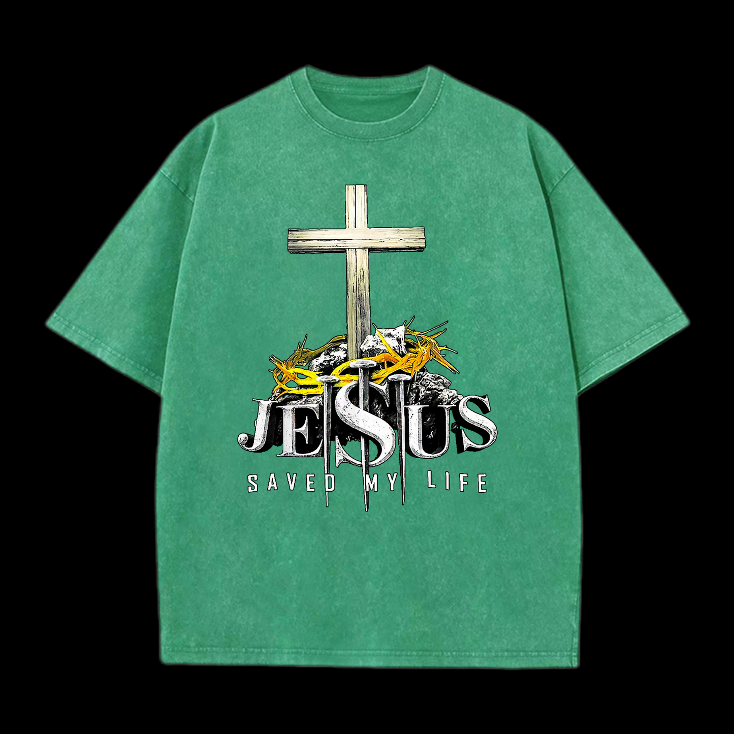 Saved My Life Washed T-Shirt