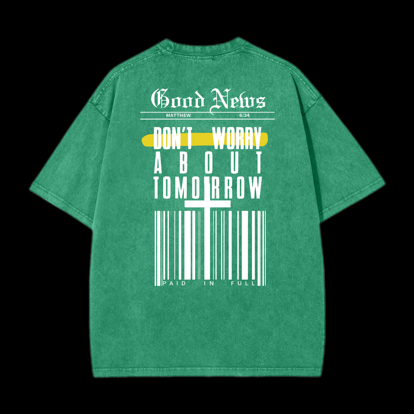 Do Not Worry Washed T-Shirt