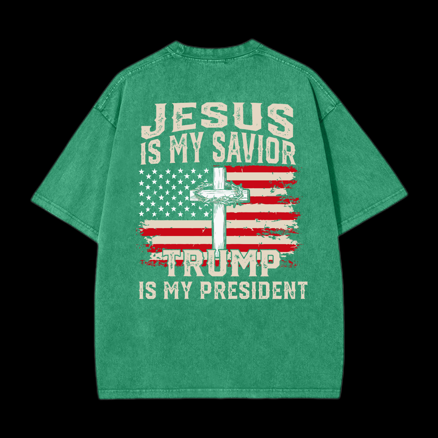 Jesus Is My Savior Washed T-Shirt