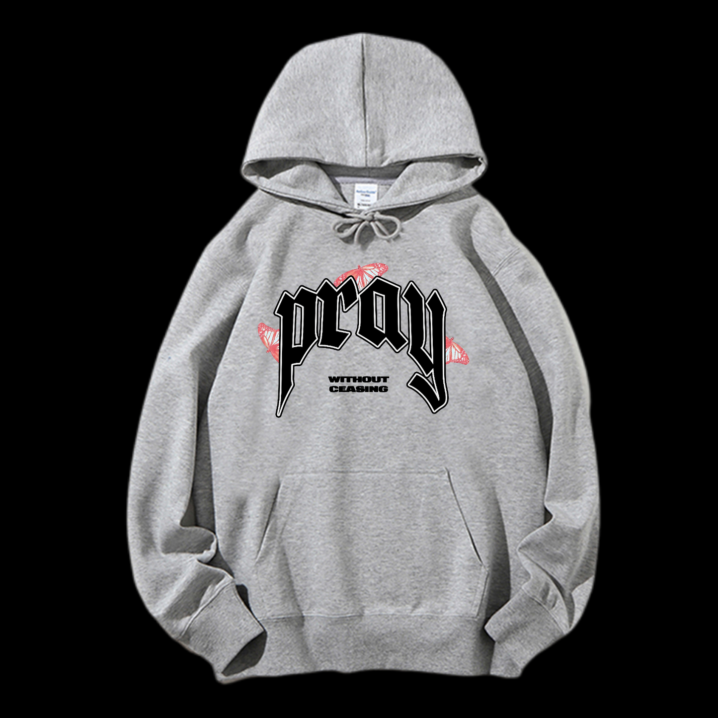 Pray Drawstring Hoodie