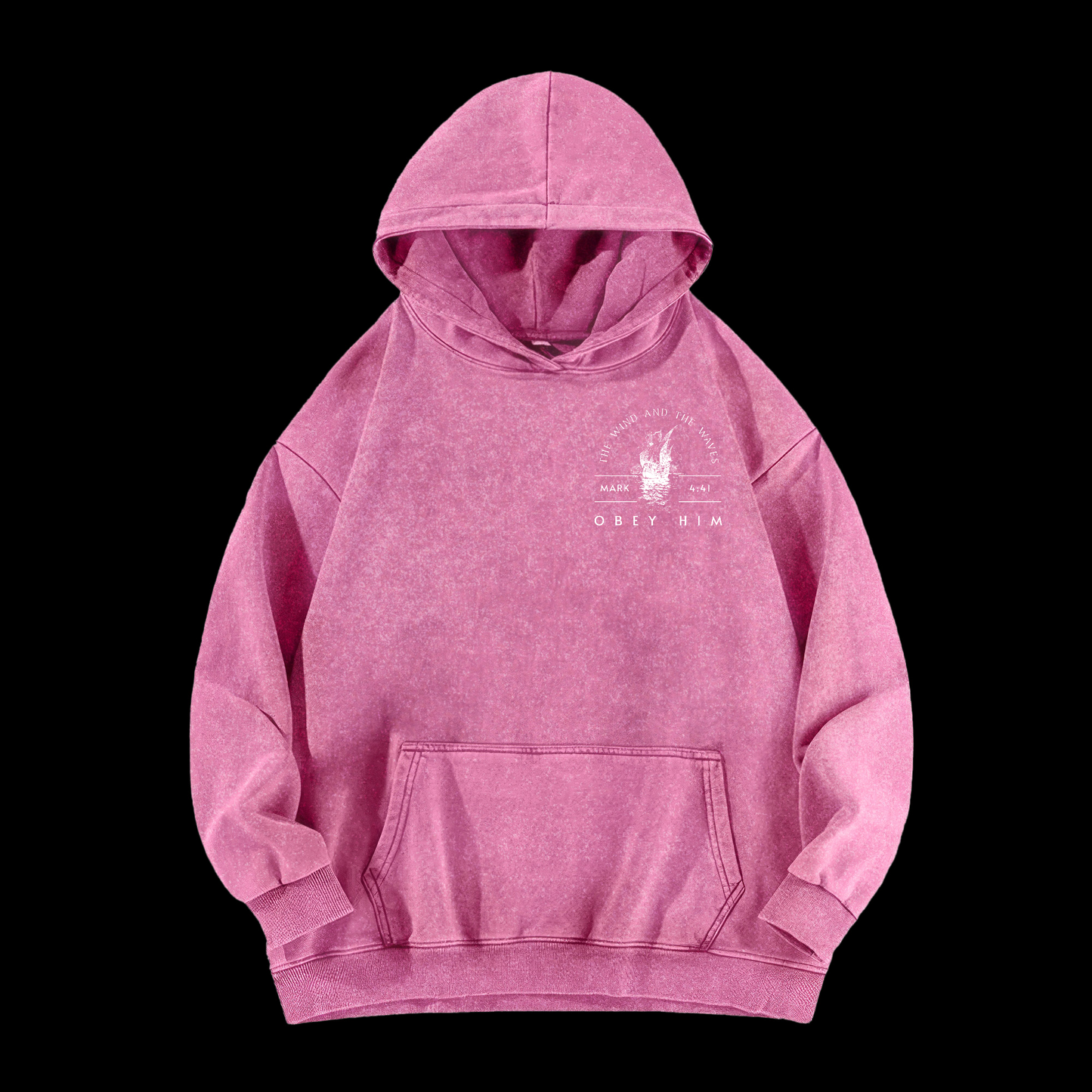 The Wind And The Waves Washed Hoodie