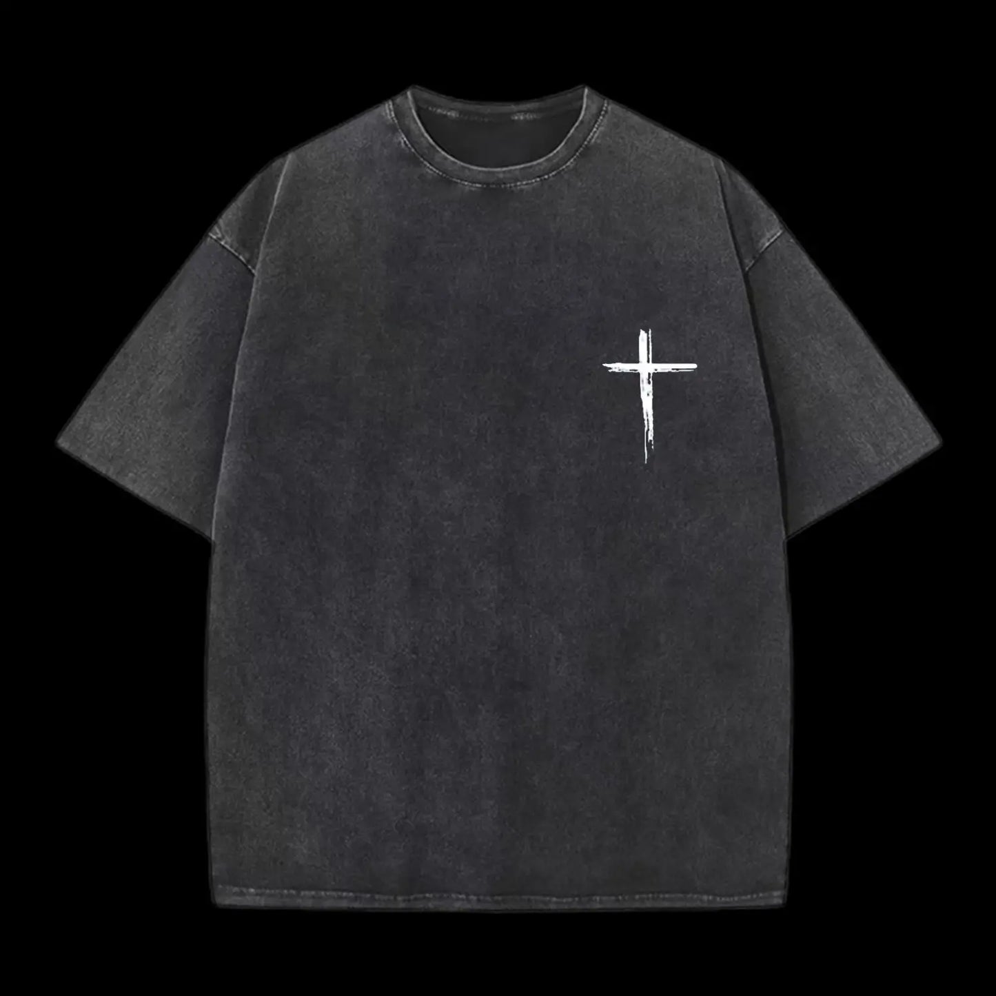 JESUS THE ULTIMATE DEADLIFTER CHRSITIAN WASHED T-SHIRT