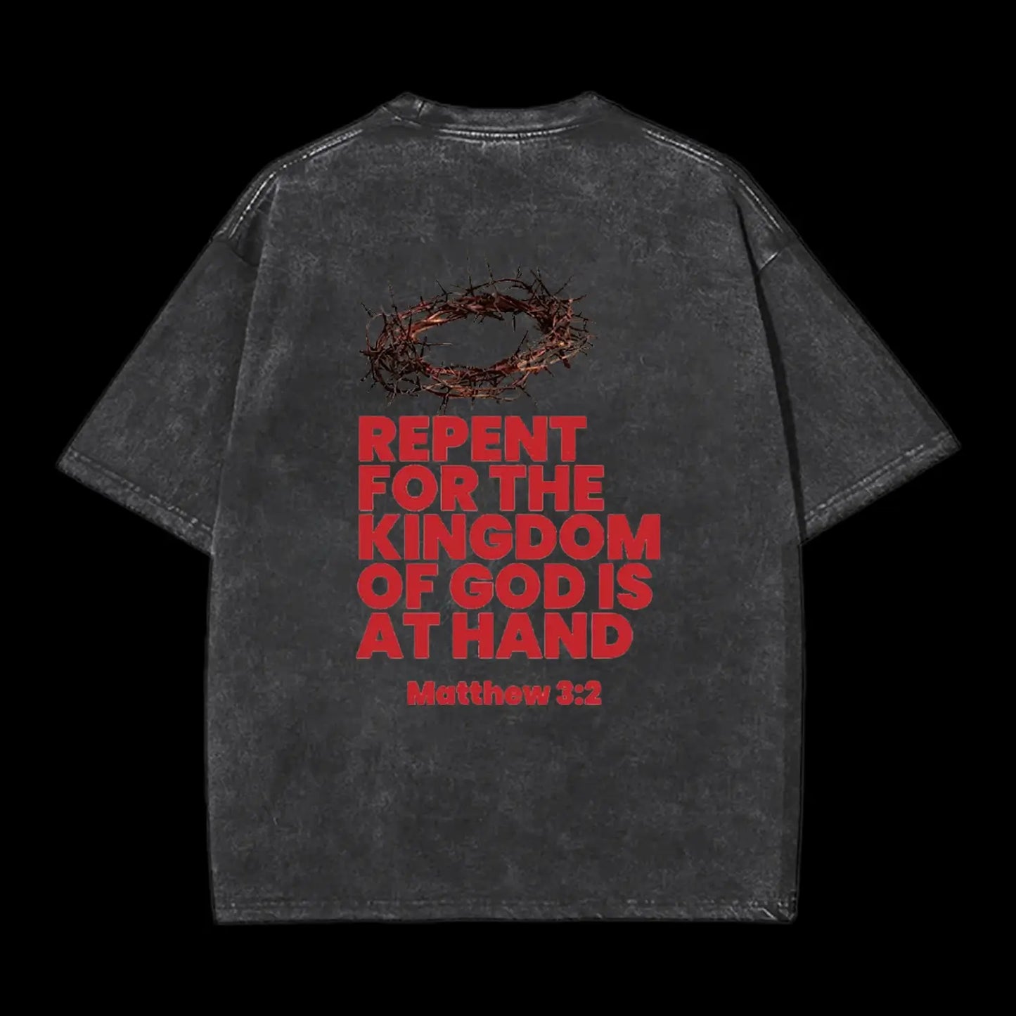 Christ Or Chaos Christian Washed T-Shirt
