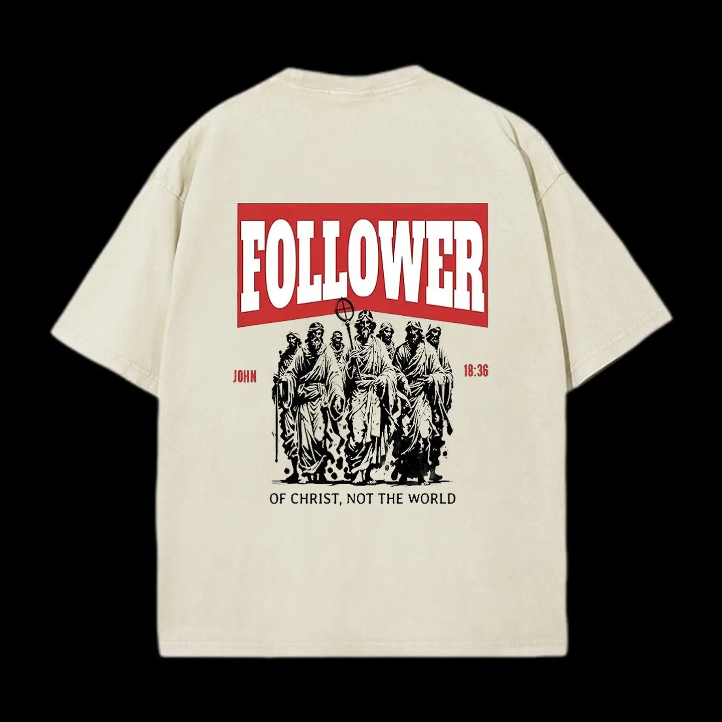 Follower Christian Washed T-Shirt