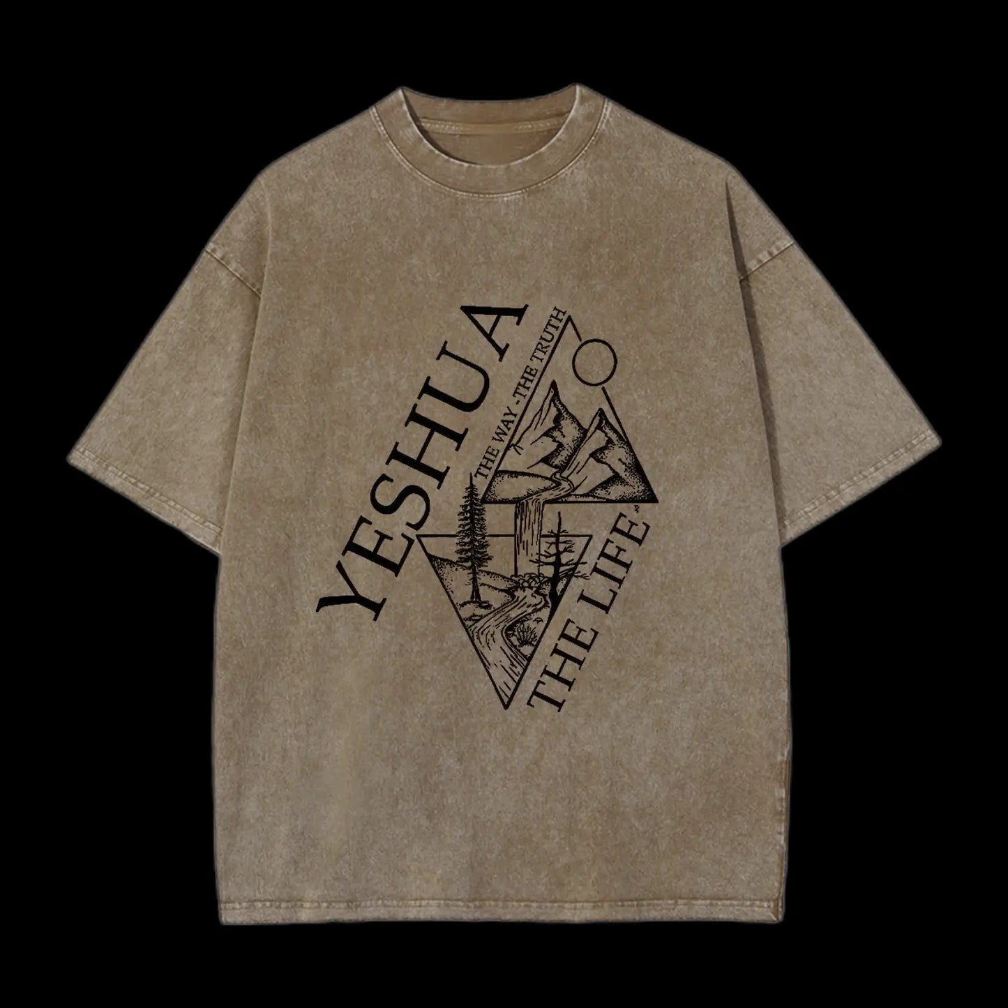 Yeshua The Way The Truth The Life Christian Tee