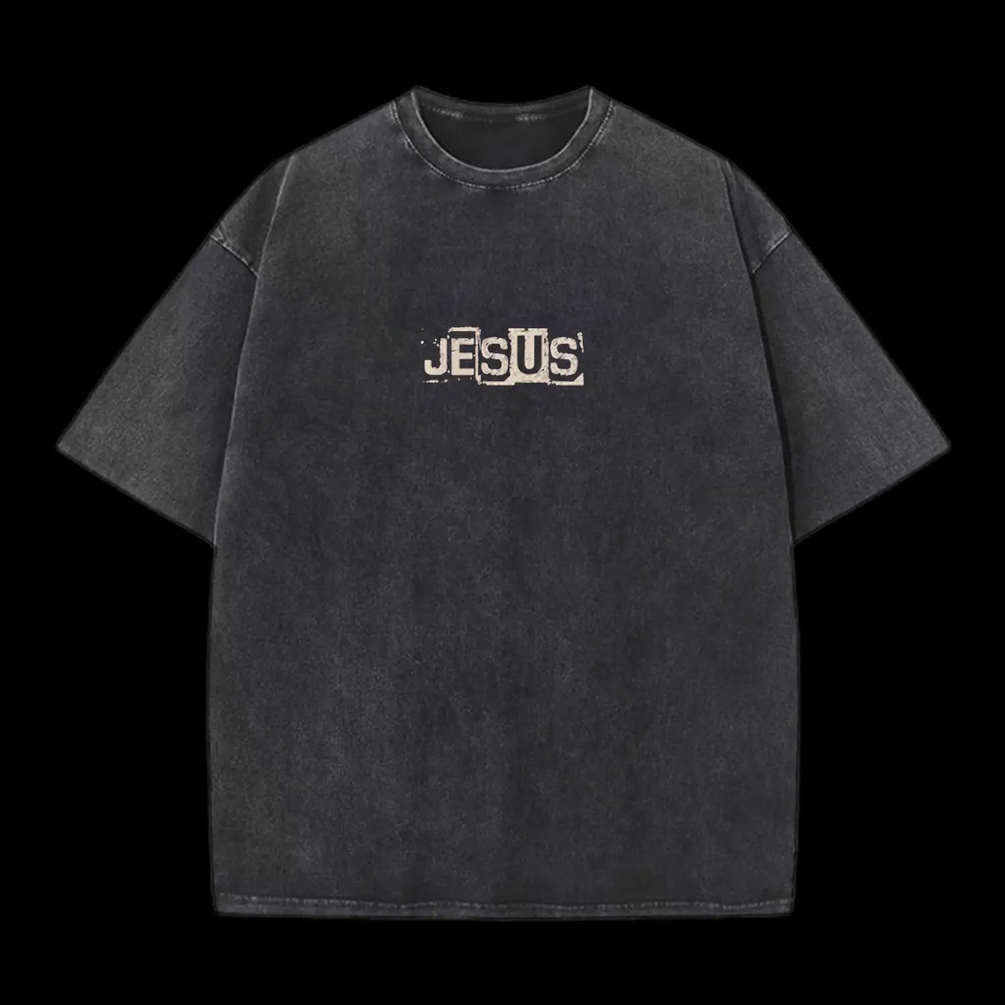 Y'all Need Jesus Print Short Sleeve T-Shirt