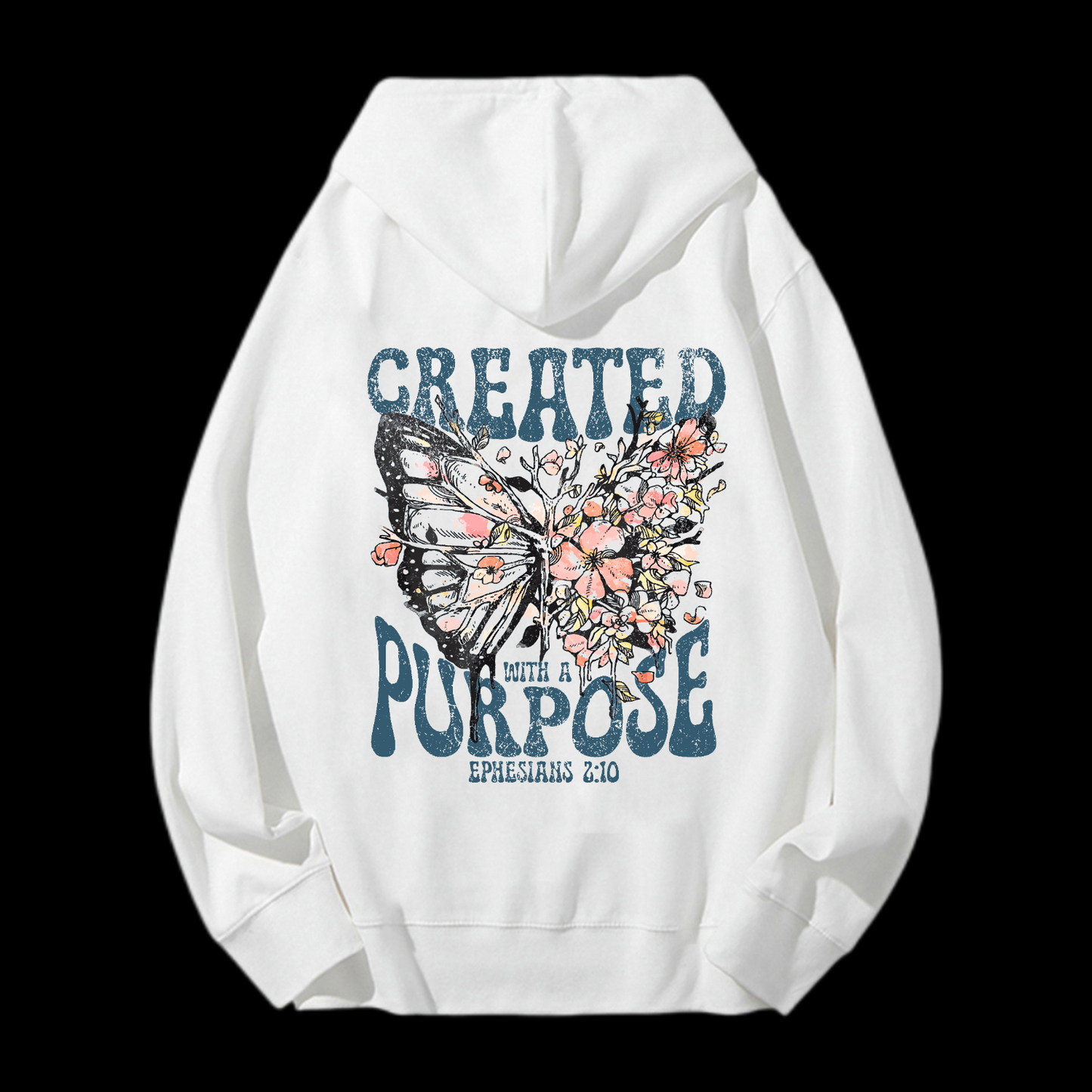Created With Purpose Drawstring Hoodie