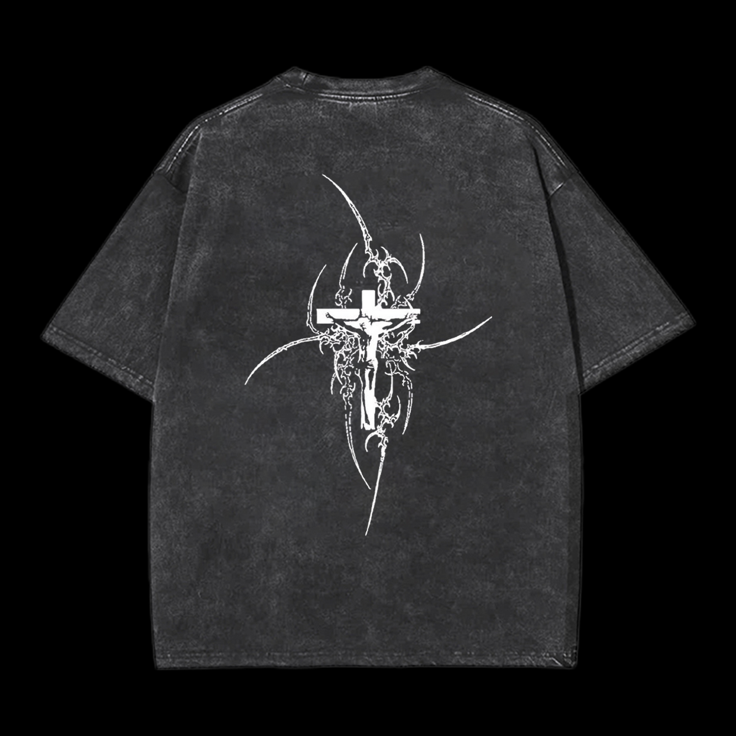 Cross Print Tee