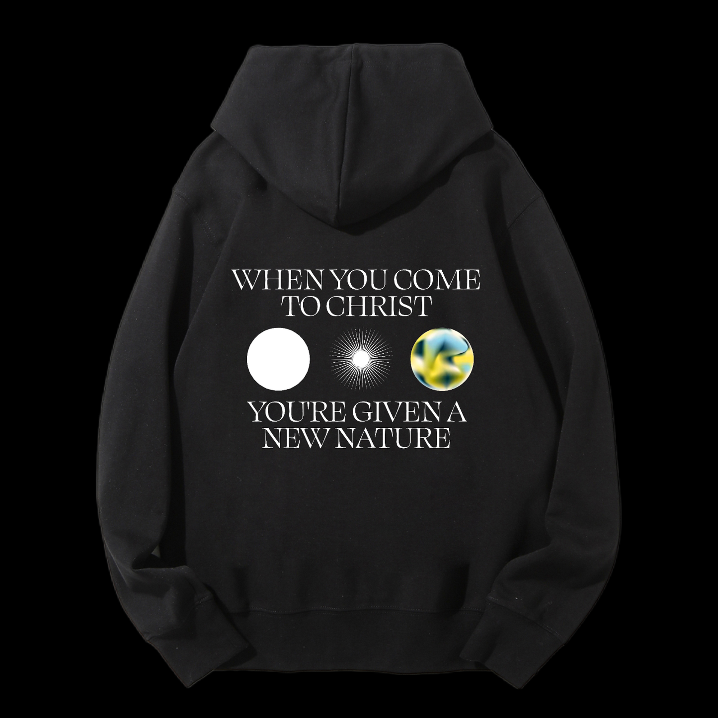 When You Come To Christ Drawstring Hoodie