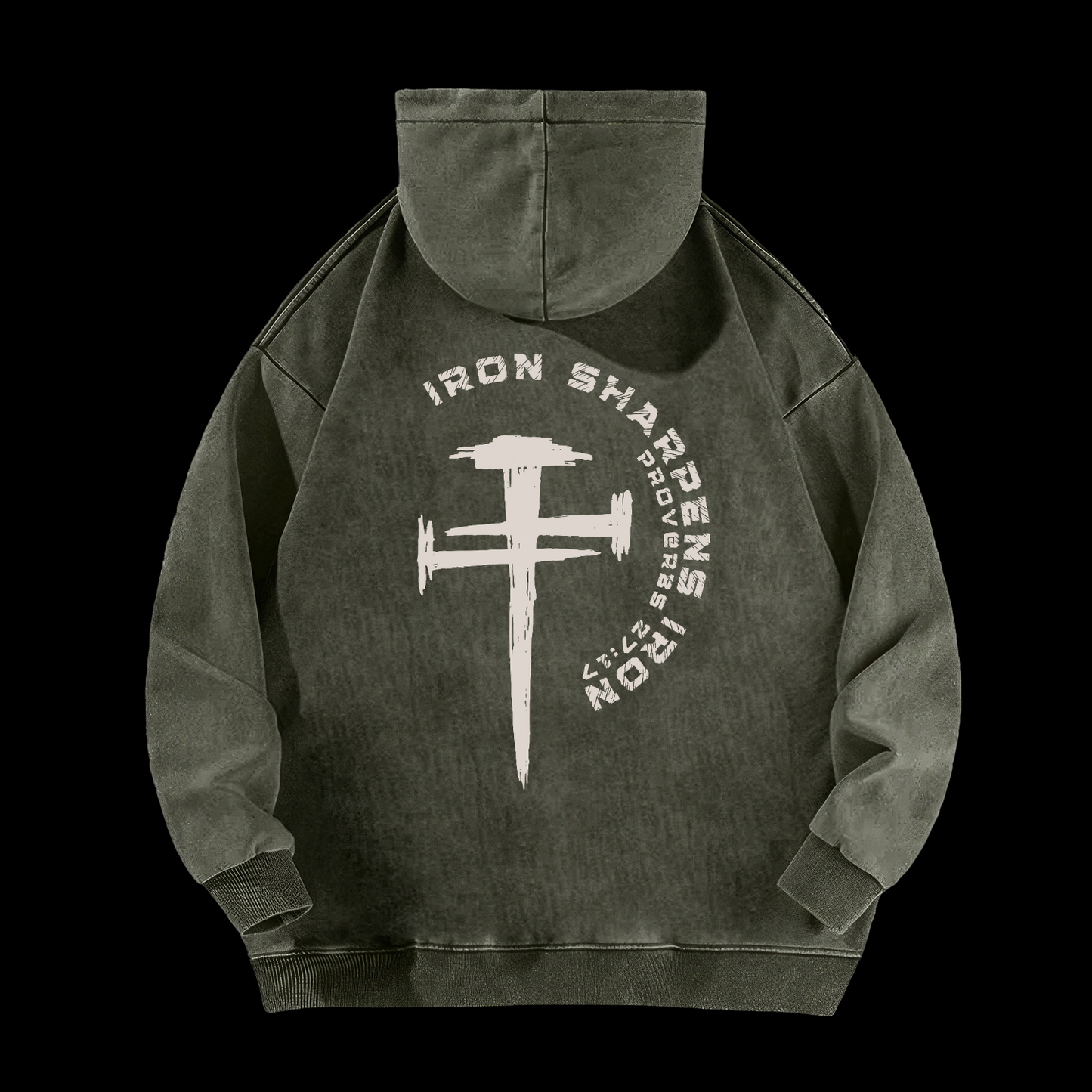 Iron Sharpens Iron Washed Hoodie