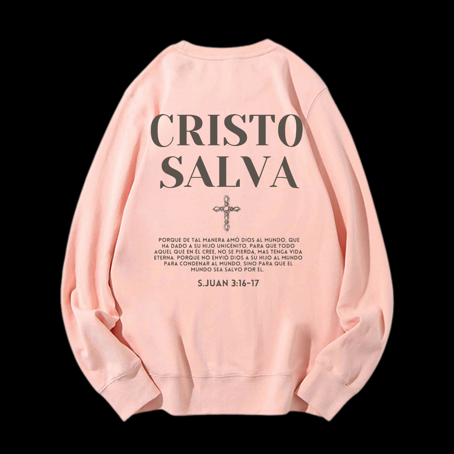 Cristo Salva Crewneck Sweatshirt