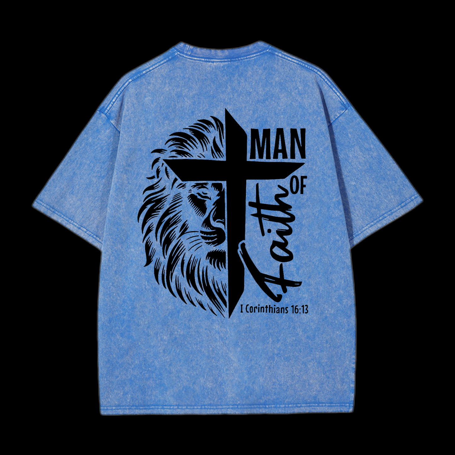 Faith Of Man Washed T-Shirt
