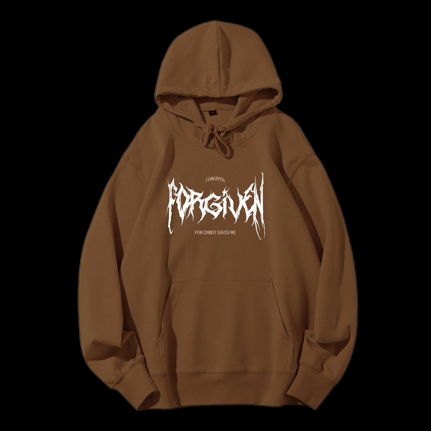 Forgiven For Christ Saved Me Drawstring Hoodie