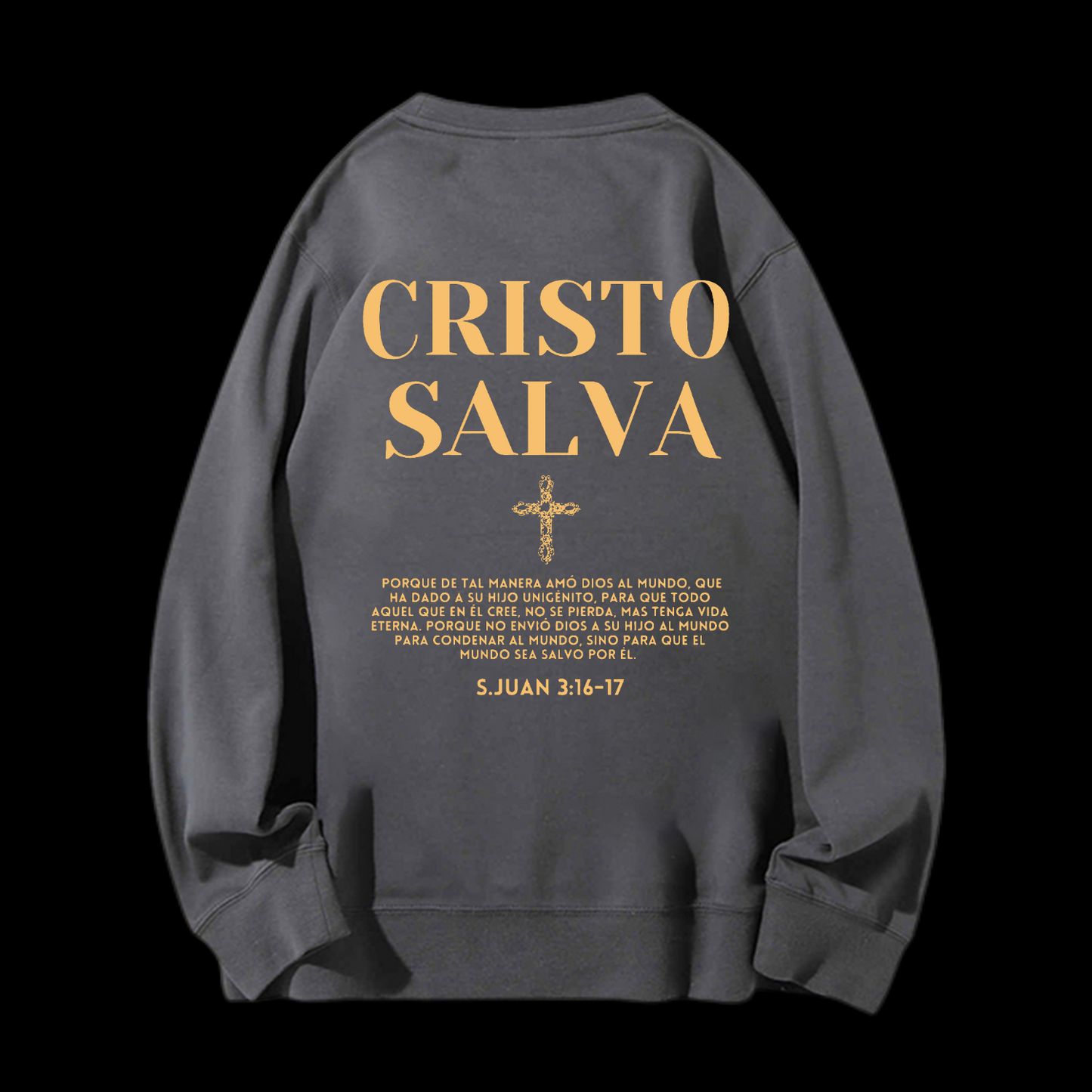 Cristo Salva Crewneck Sweatshirt