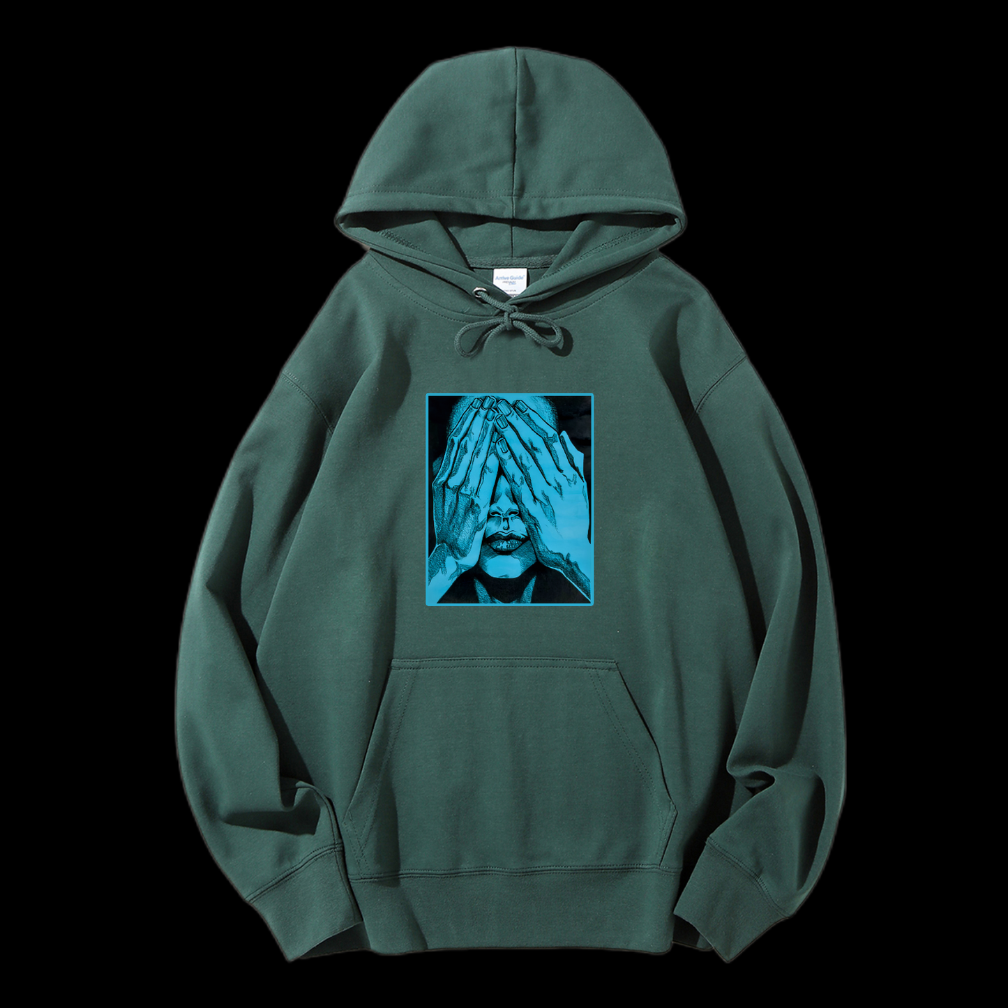 Walk By Faith Drawstring Hoodie