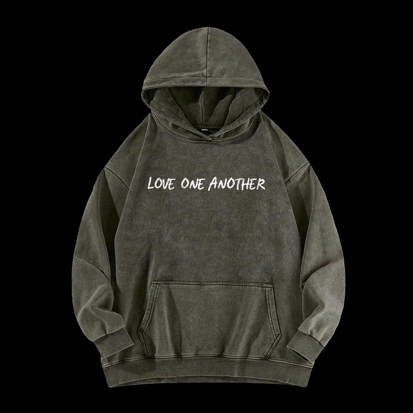 Love One Another Washed Hoodie