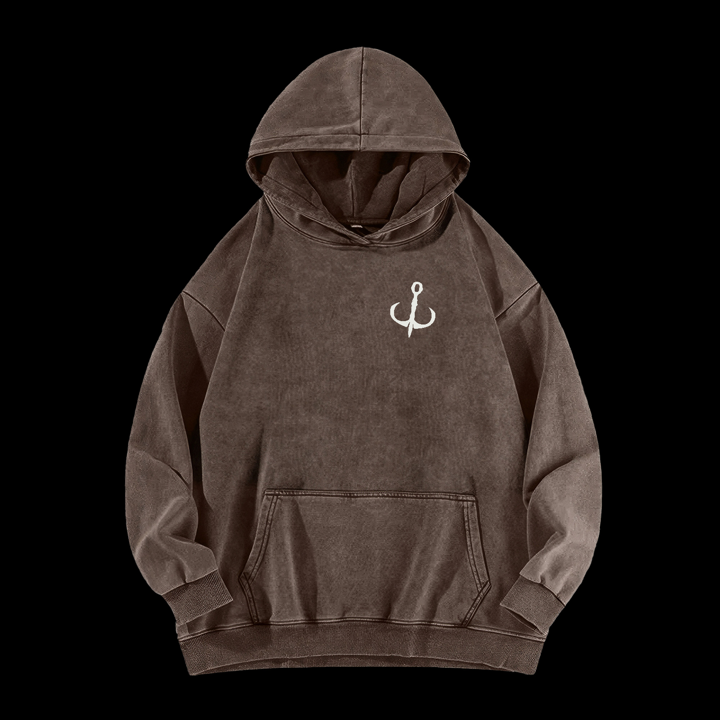 Jesus Made Me A Fisher Of Man Washed Hoodie