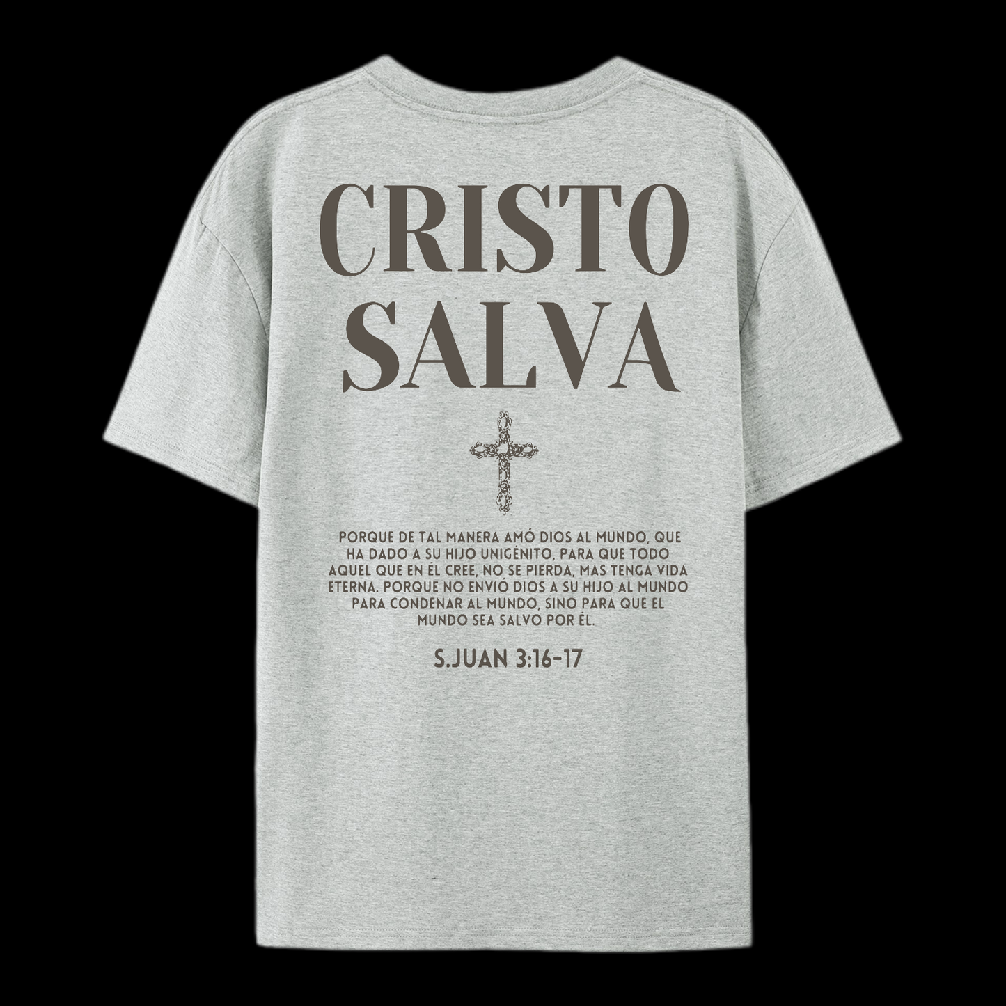 Cristo Salva Cotton T-Shirt