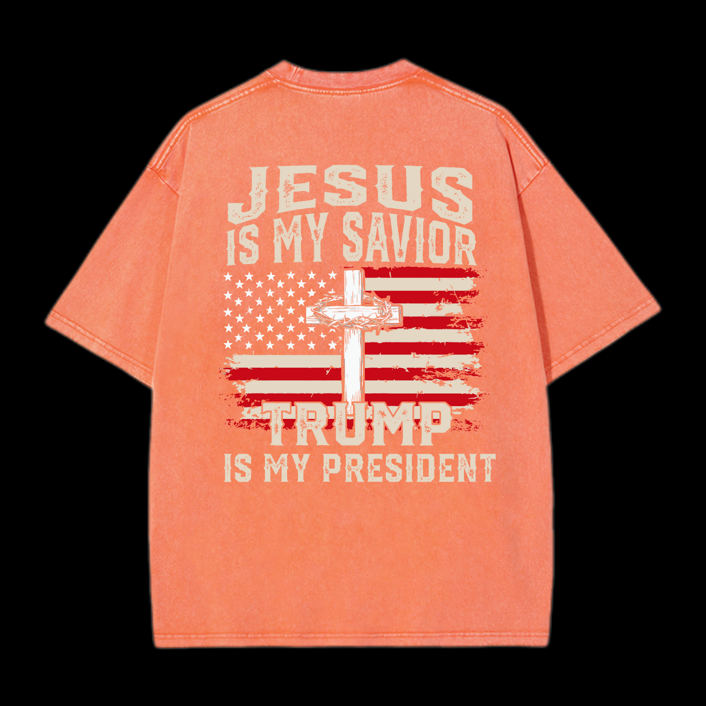 Jesus Is My Savior Washed T-Shirt