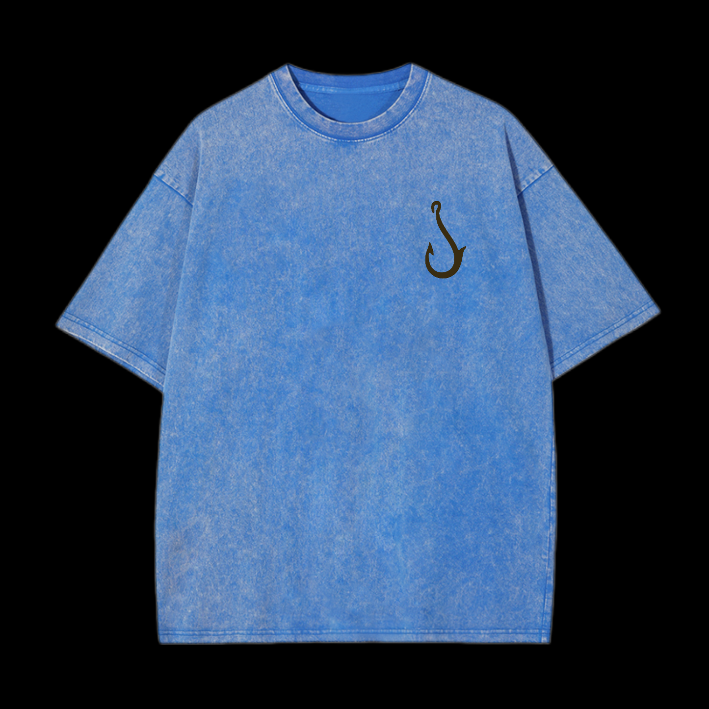 Jesus Made Me A Fisher Of Men Washed T-Shirt