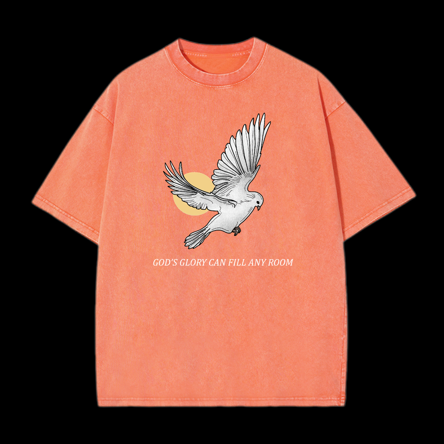 God's Glory Can Fill Any Room Washed T-Shirt