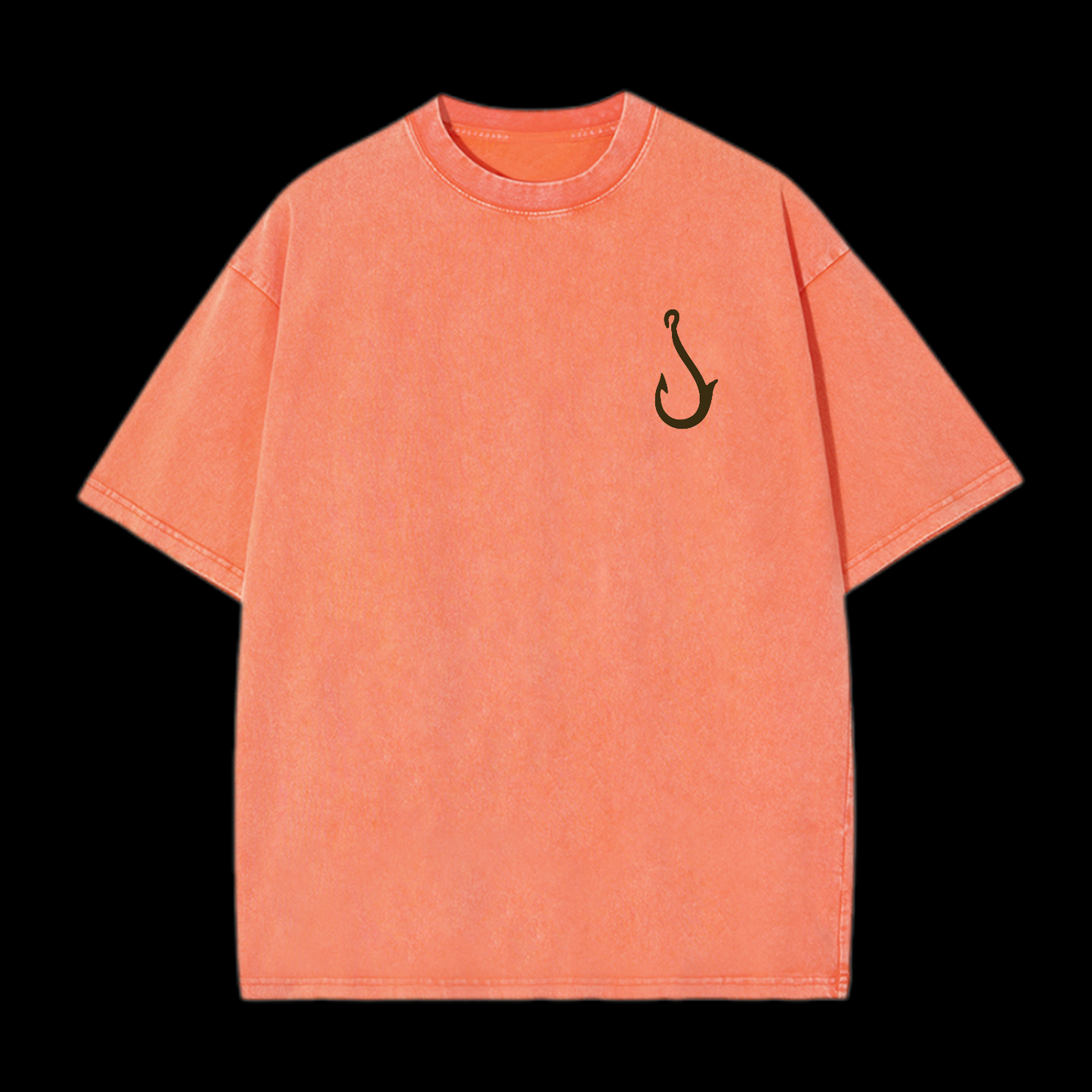 Jesus Made Me A Fisher Of Men Washed T-Shirt