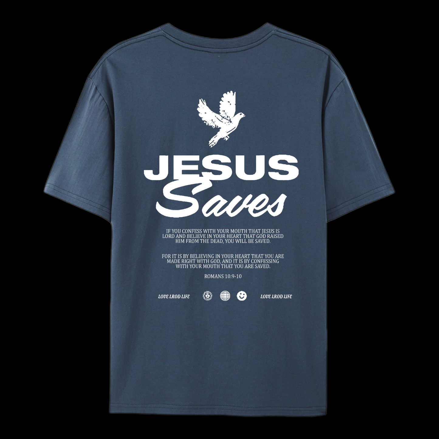 Jesus Saves Cotton T-Shirt