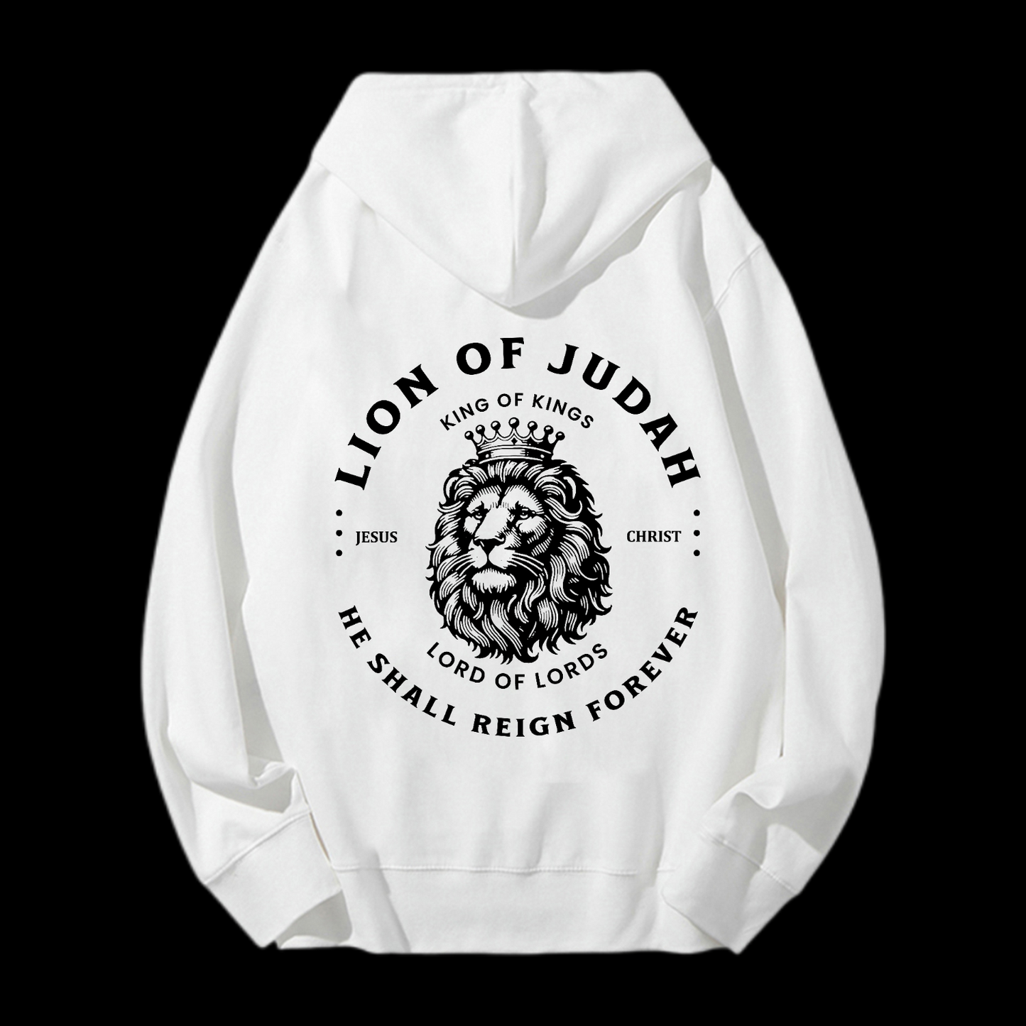 Lion Of Judah Drawstring Hoodie