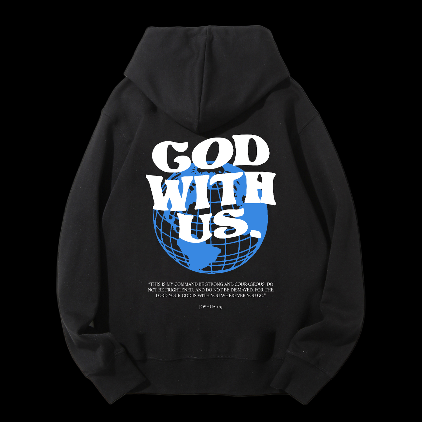 God With Us Drawstring Hoodie