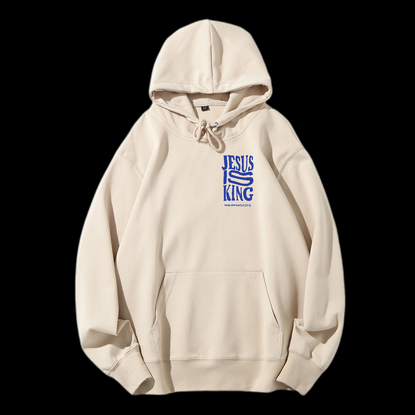 Jesus Is King Drawstring Hoodie