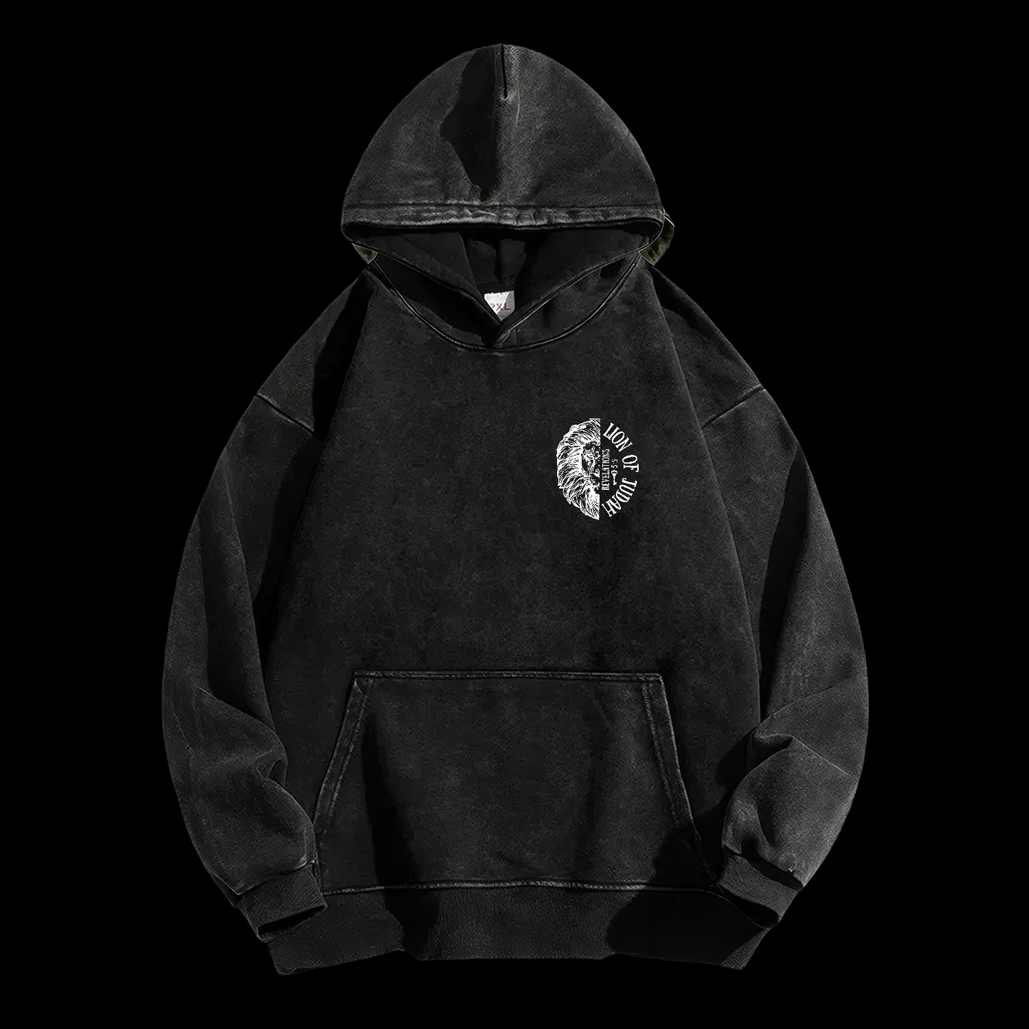 Lion Of Judah Washed Hoodie