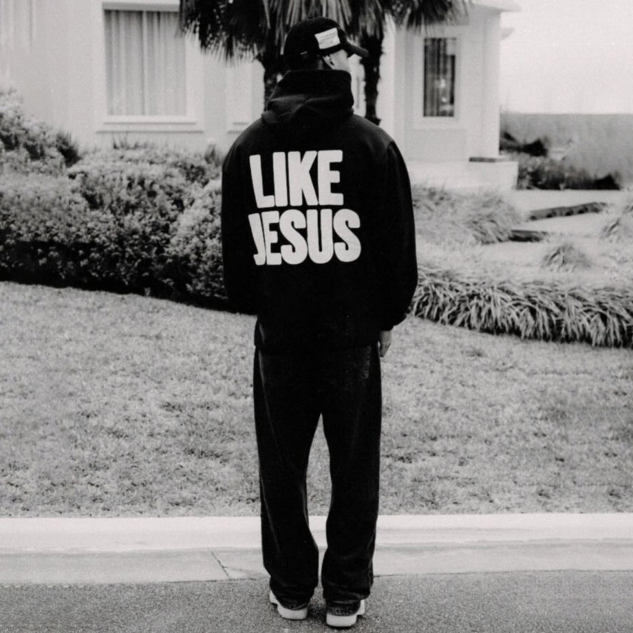Like Jesus Drawstring Hoodie