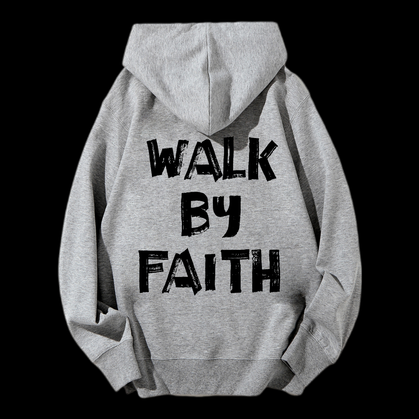 Walk By Faith Drawstring Hoodie