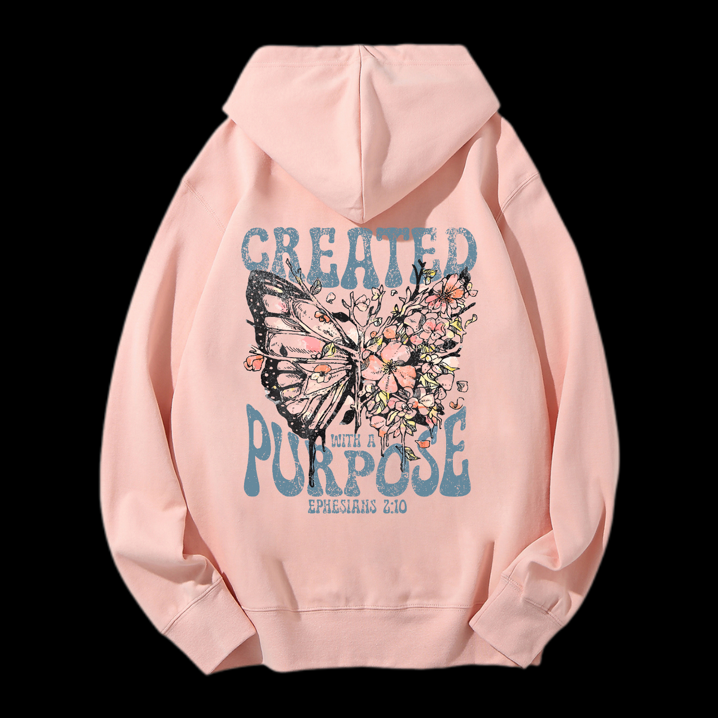 Created With Purpose Drawstring Hoodie