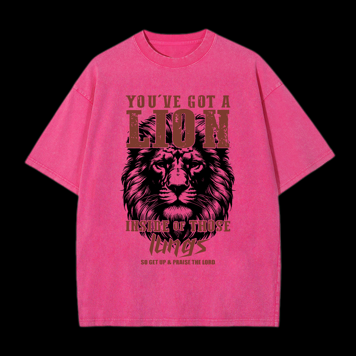 You've Got A Lion Washed T-Shirt