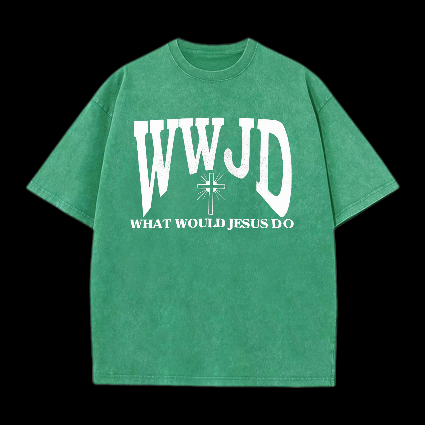 WWJD Washed T-Shirt