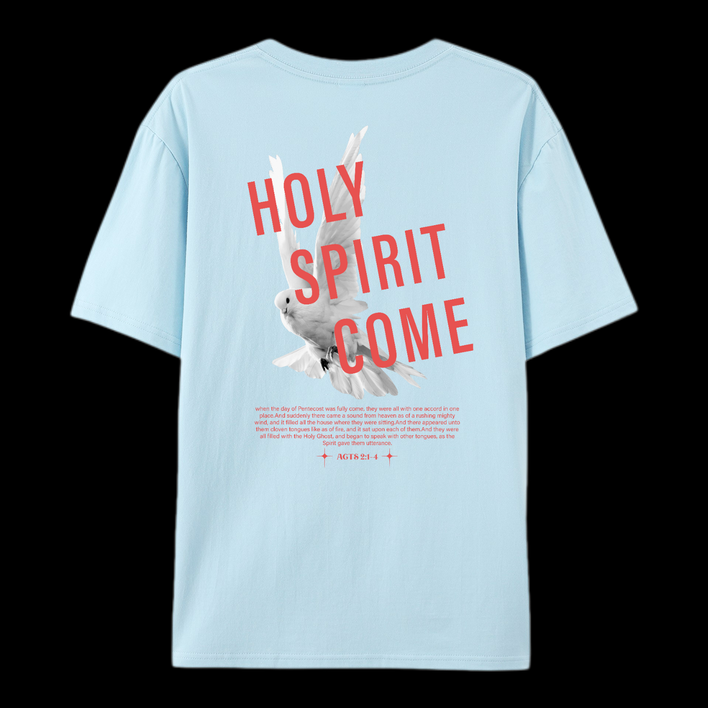 Holy Spirit Come Cotton T-Shirt