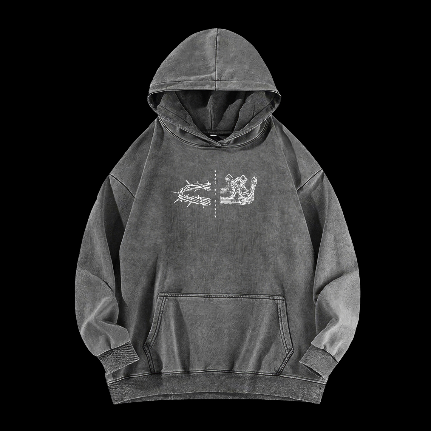 King Of Glory Washed Hoodie