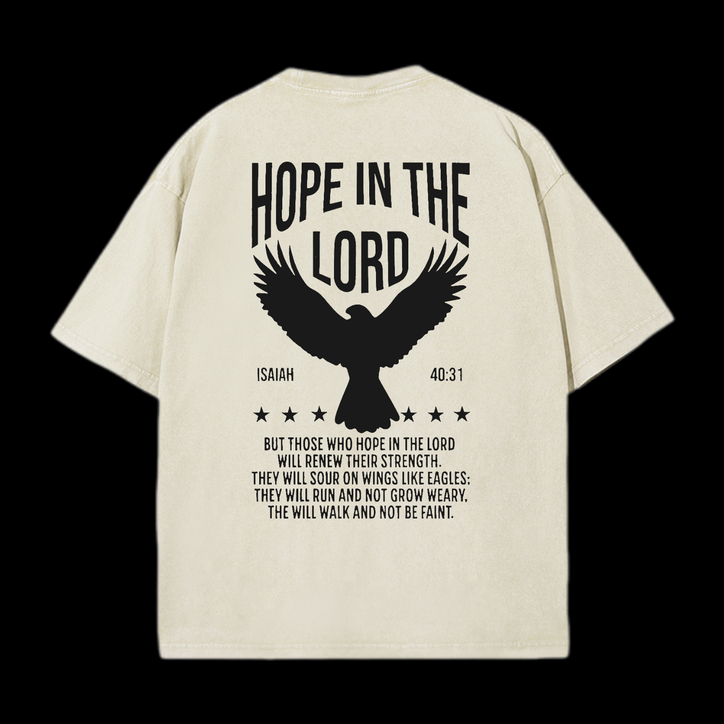 Hope in the Lord Washed T-Shirt