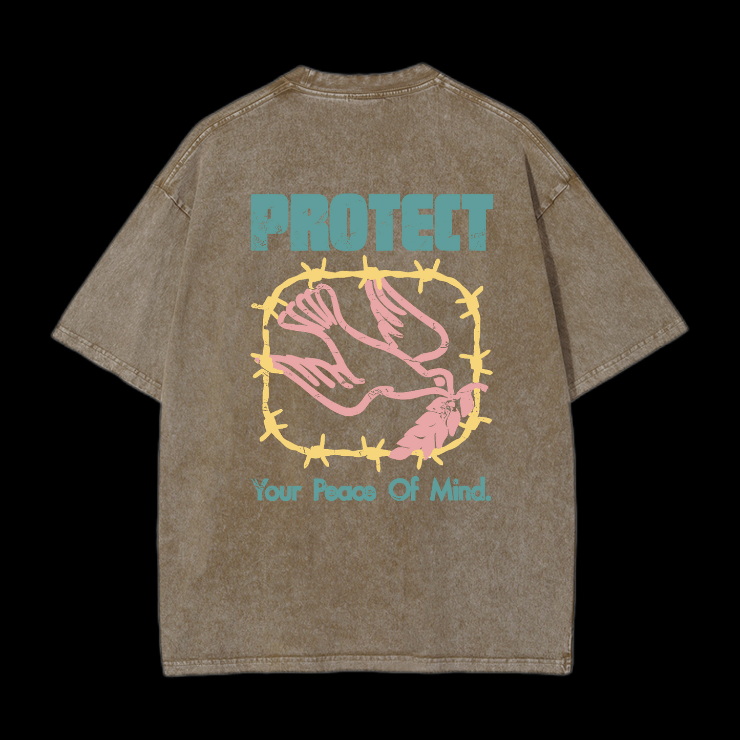 Protect Washed T-Shirt