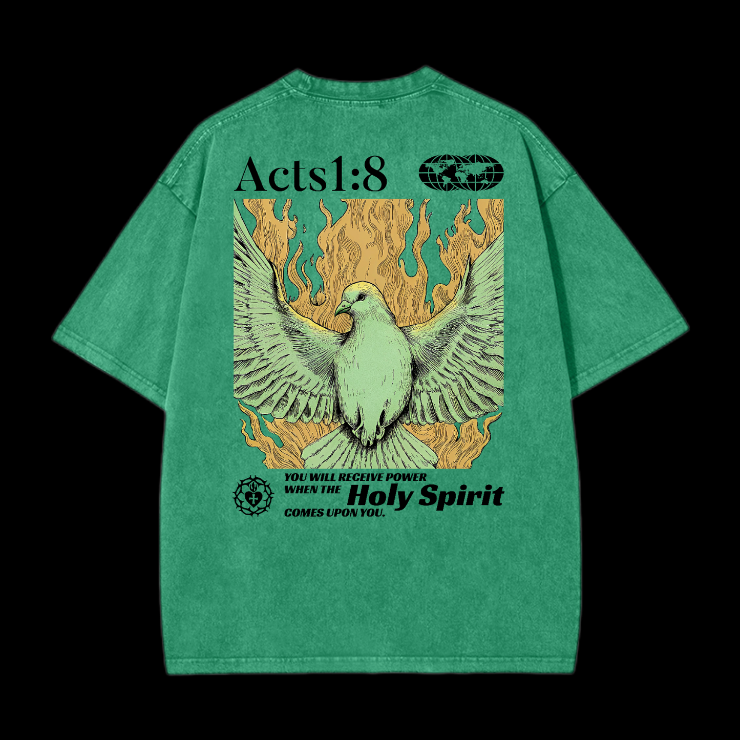 Holy Spirit Washed T-Shirt