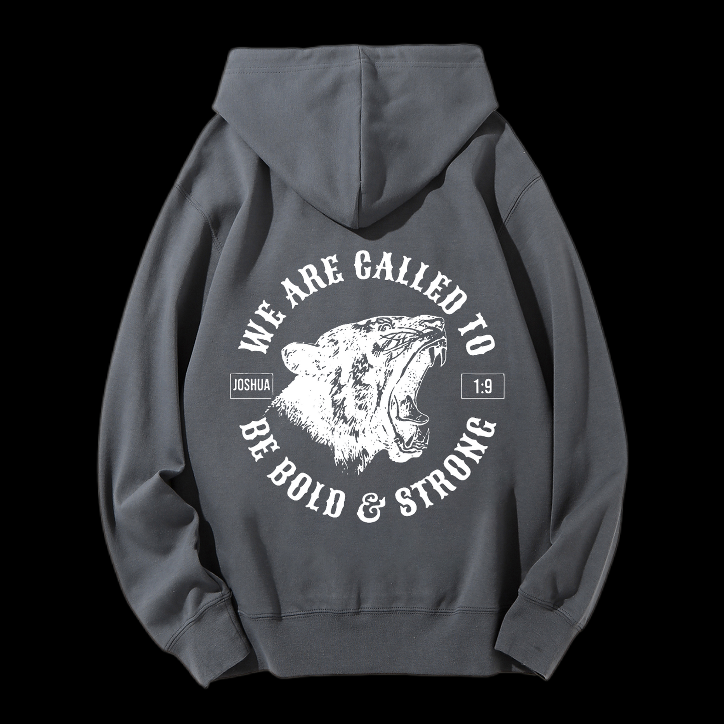 Joshua 1:9 Drawstring Hoodie