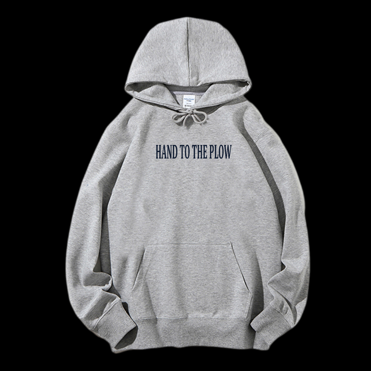 Hand To The Plow Drawstring Hoodie