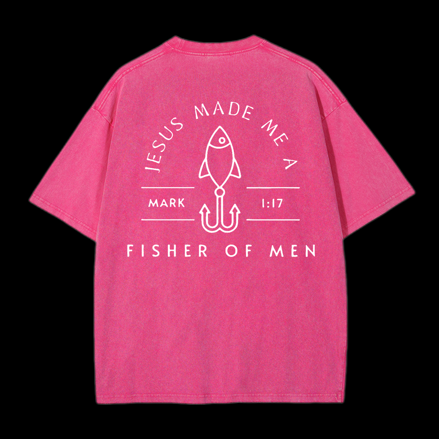 Fisher of Men Washed T-Shirt