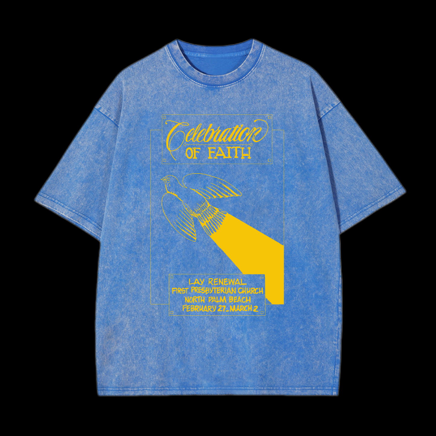 Celebration Of Faith Washed T-Shirt
